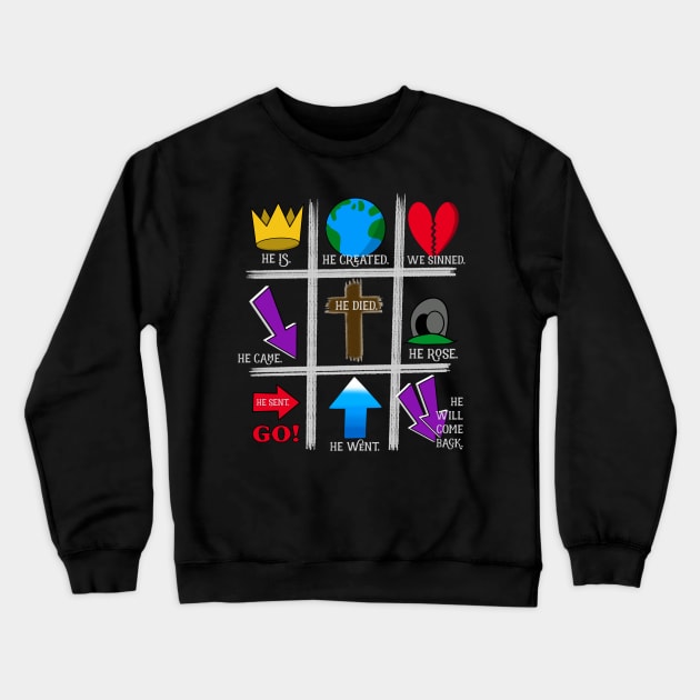 Hashtag Gospel Crewneck Sweatshirt by Tater